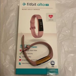 SOLD Fitbit Alta HR Rose Gold Series Small